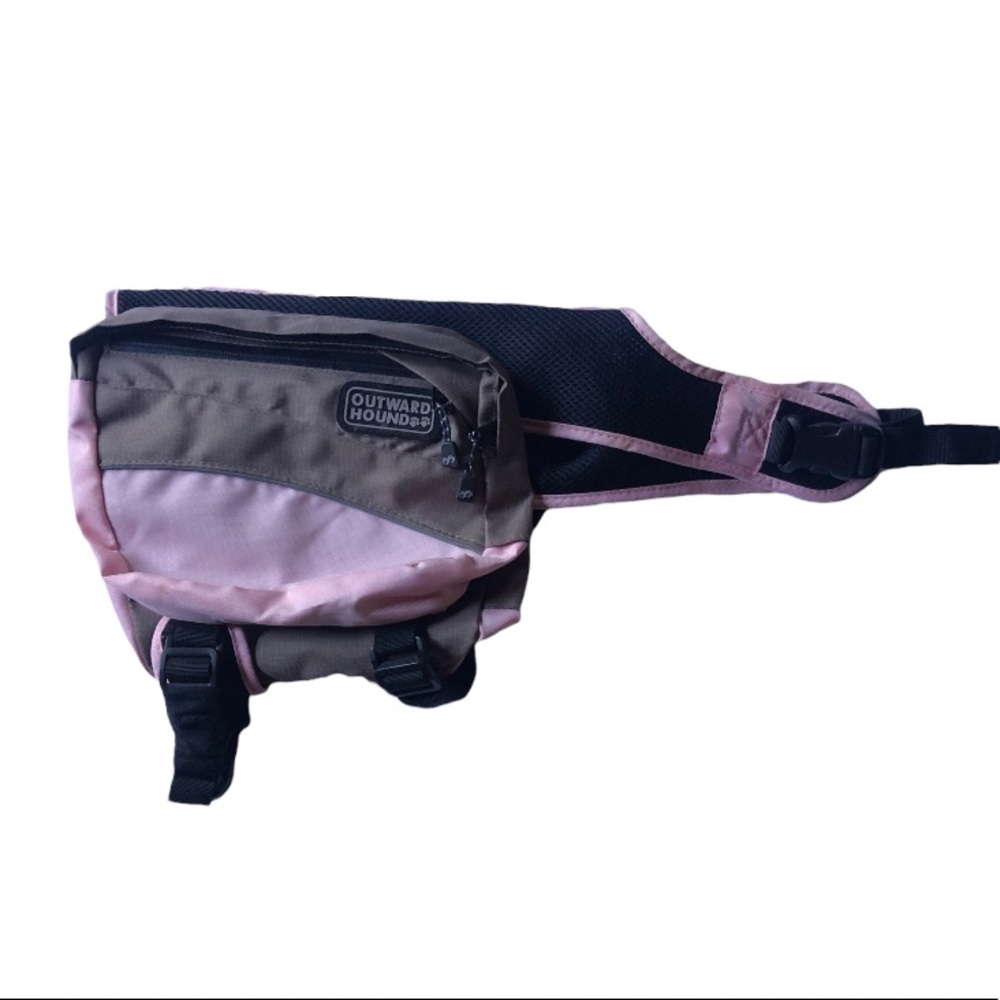 Excursion dog backpack saddlebags harness M